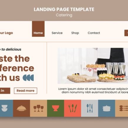 Small Business Website UI (up to 8 pages)