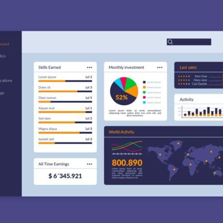 Enterprise Dashboard UI Design (Data-heavy interfaces)